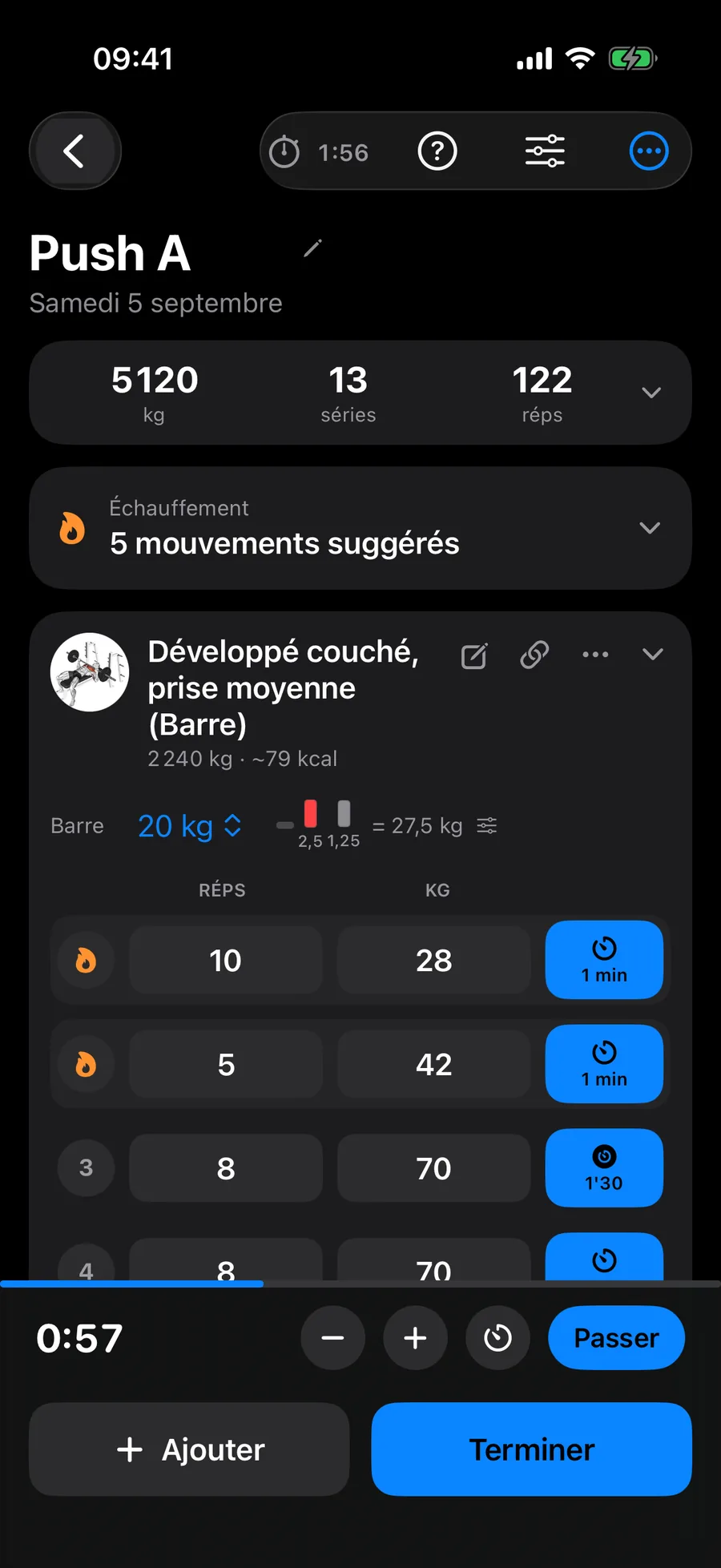 STARK — Rest timers