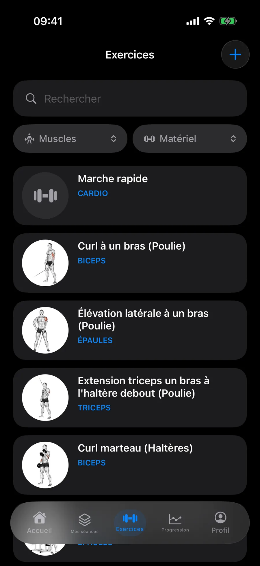 STARK — Exercise library